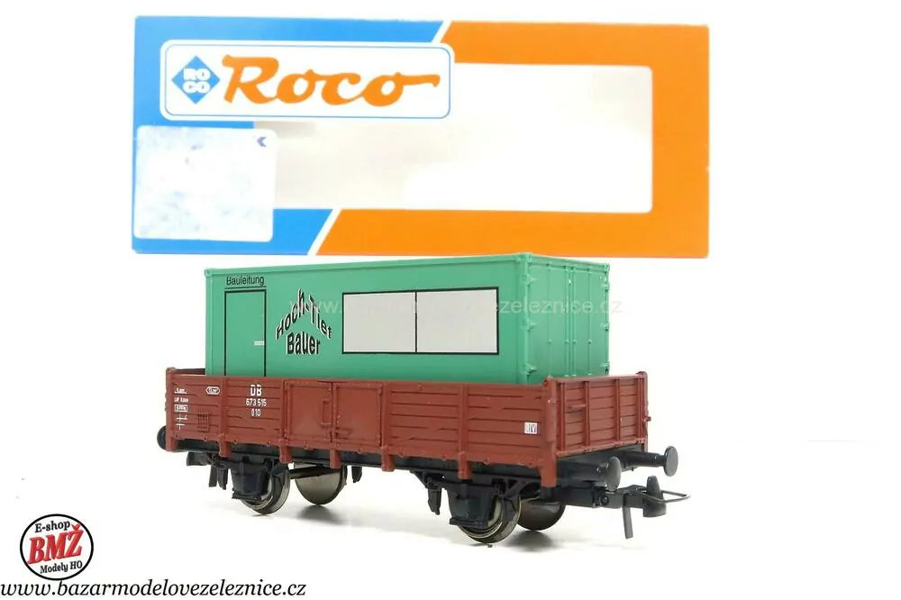 Roco -Nákladní vůz DB s kontejnerem - HO