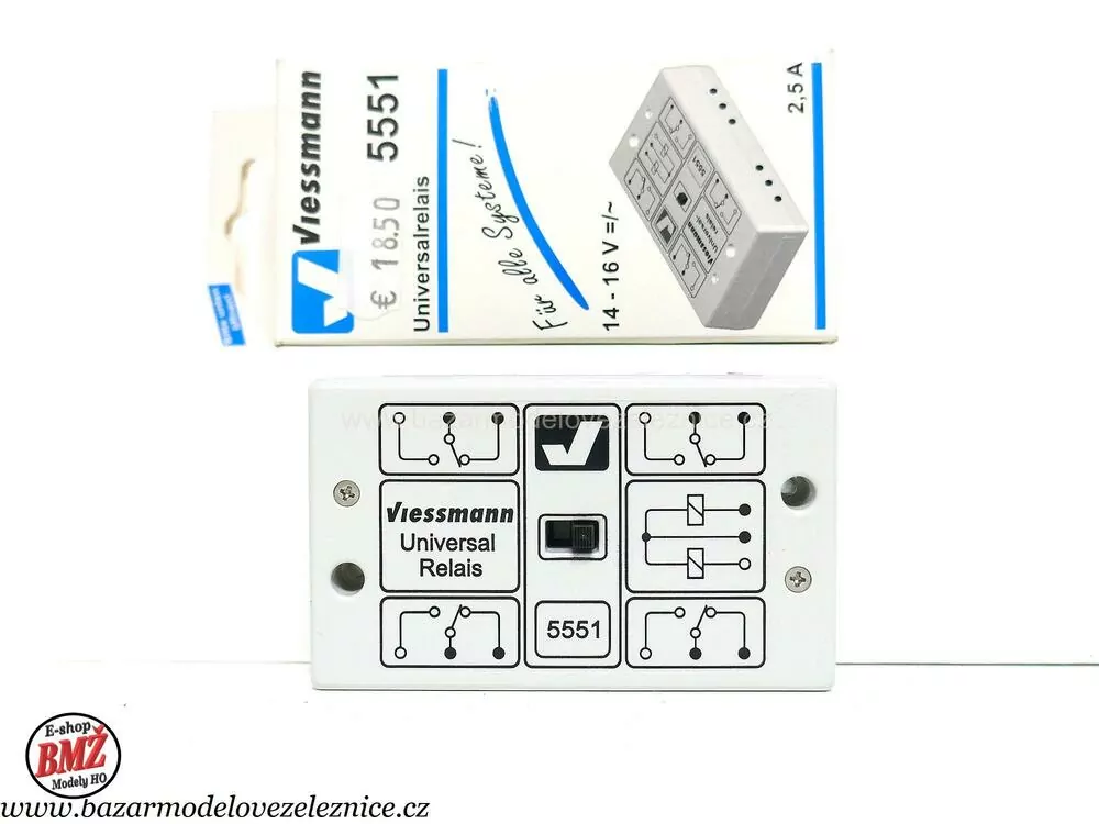 Viessmann - Spínací univerzální relé - HO - TT