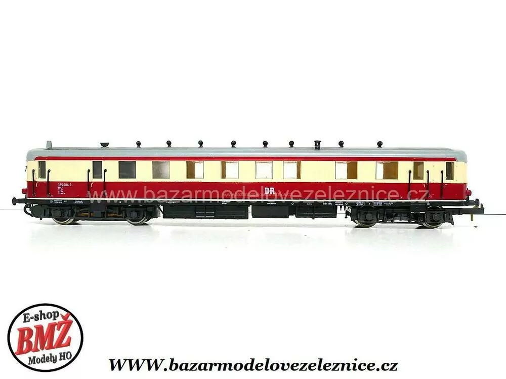 PIKO DDR - DC  - Motorový vůz BR 185 DR - HO