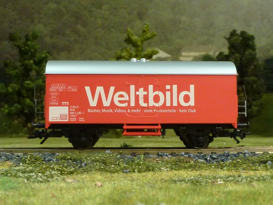 Marklin - Nákladní vůz Weltbild- HO
