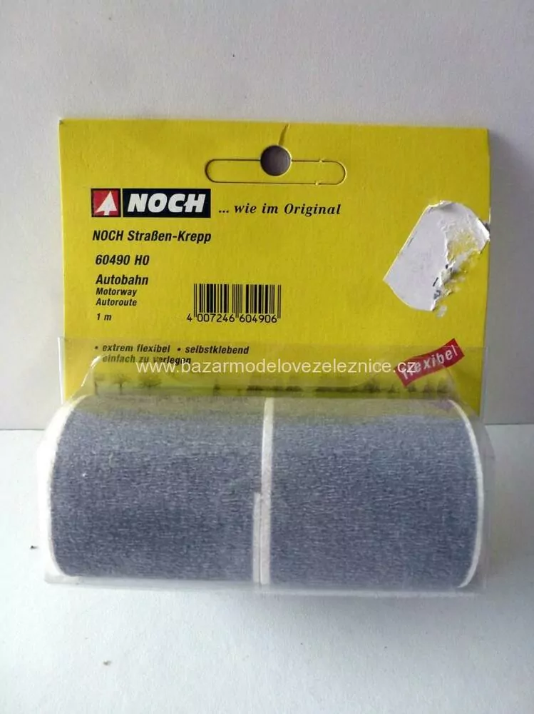 NOCH -dálnice 74mm pružná 100cm - HO