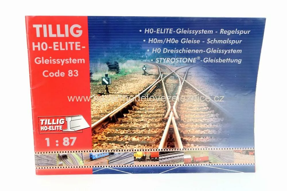 Tillig - katalog produktů kolejový systém code 83 - HO