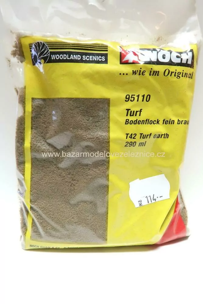 Noch - Pěnová vločka jemná - hnědá (50 g - HO - TT