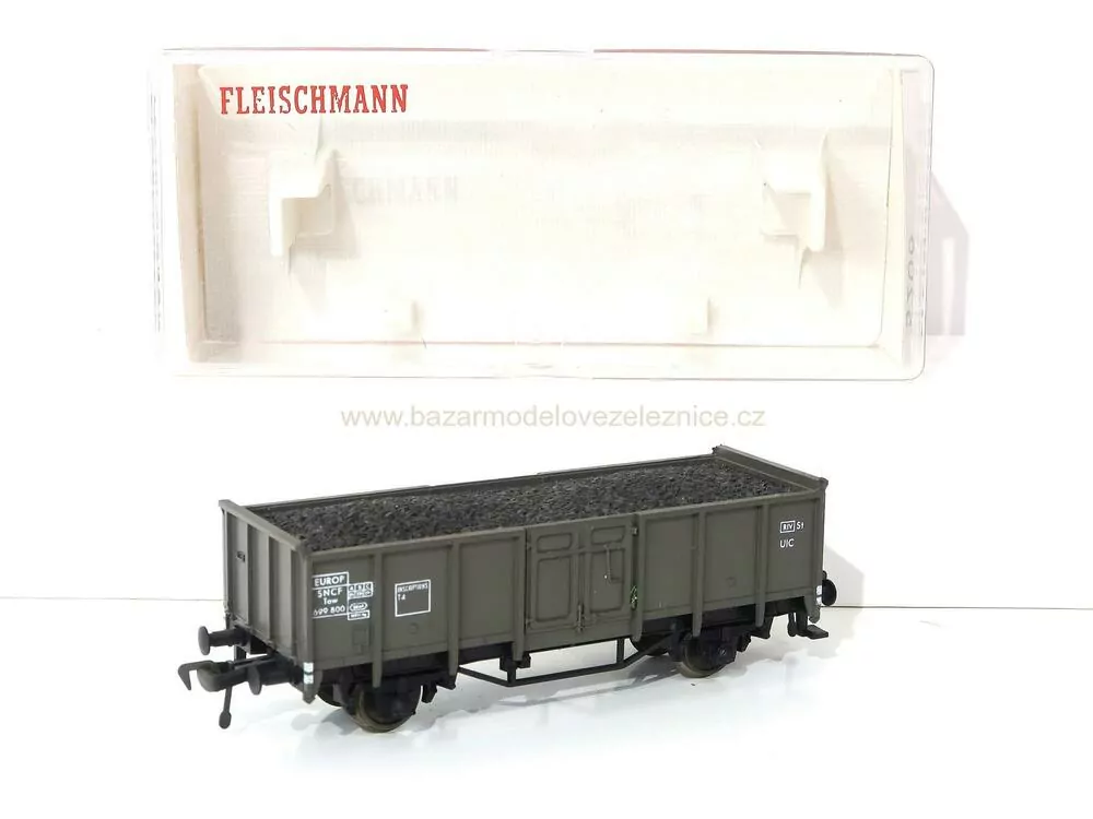 Fleischmann - Nákladní vůz SNCF s uhlím - HO