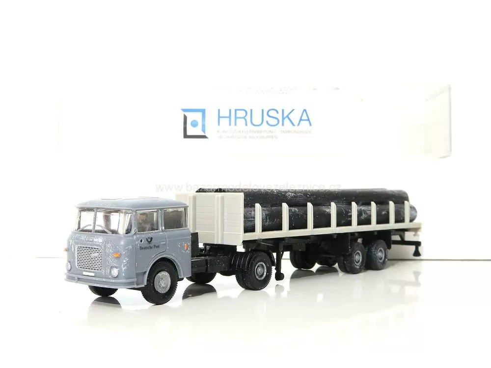 Hruska - ŠKODA návěs plošina s nákladem - HO