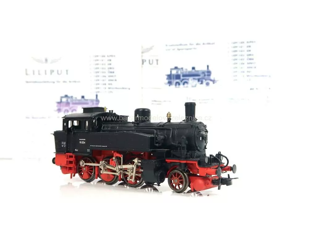 Liliput - DSS - Parní lokomotiva BR 91 534 DR - HO