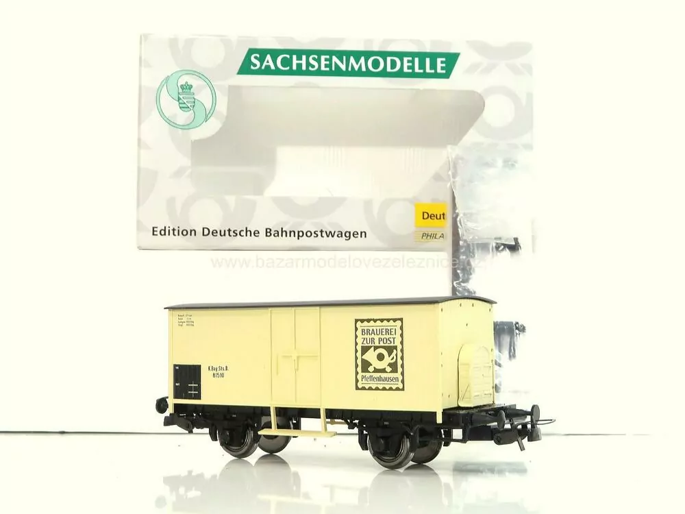 Sachsenmodelle - Pivovarský vůz POST K.S.St.E.B. - HO