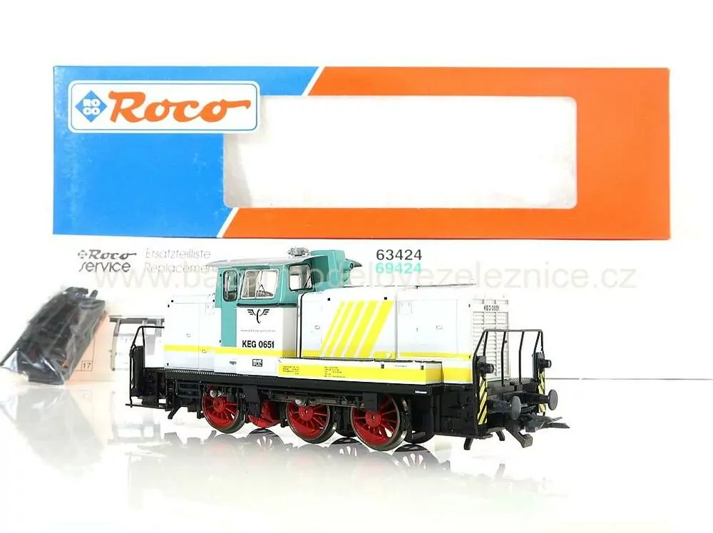 Roco - DSS - Dieselová lokomotiva 0651 KEG - HO