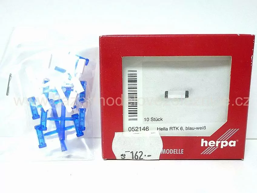 Herpa -Warnlichtbalken Hella RTK 6 - 10 ks - HO