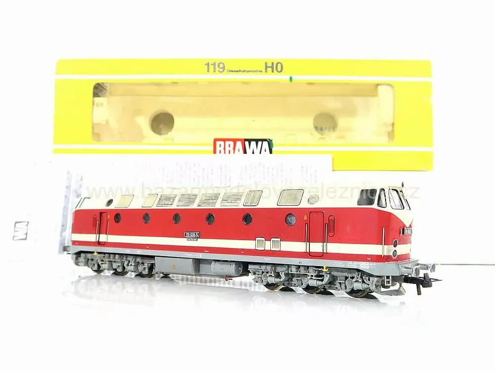 Brawa - DSS - Dieselová lokomotiva BR 119 006 DR - HO