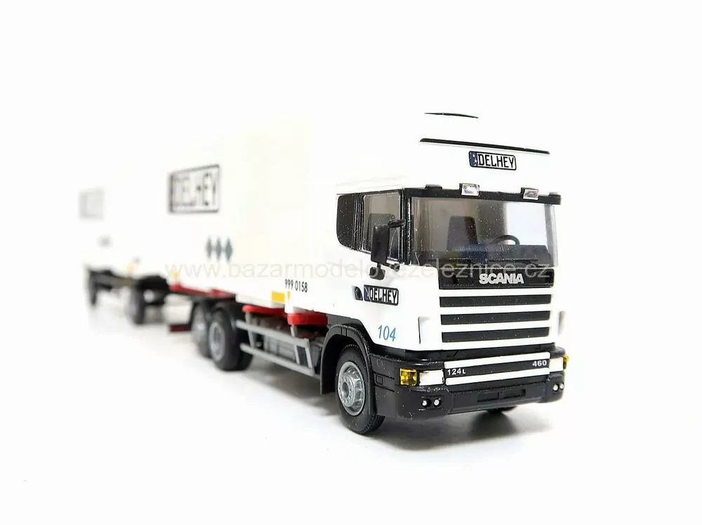 AWM - SCANIA skříň s přívěsem - HO