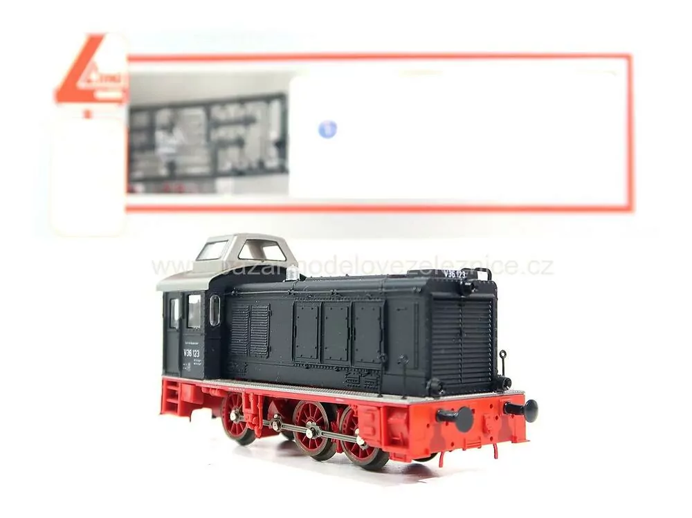 Lima - DC - Dieselová lokomotiva V 36 123 DB - HO