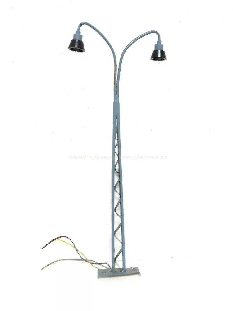 ? - 2 x Lampa drážní dvojitá 14 cm - HO