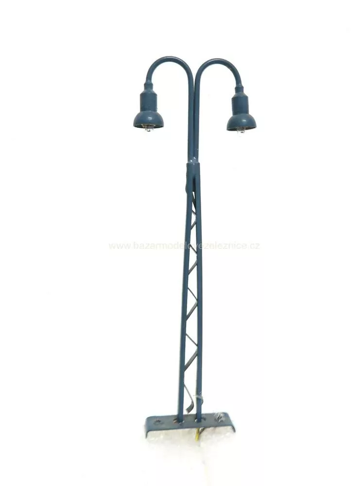 ? - 2 x Lampa drážní dvojitá 10 cm - HO