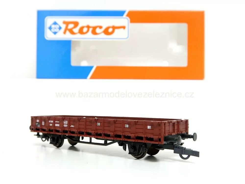Roco - Klanicový vůz DB se štěrkem- HO