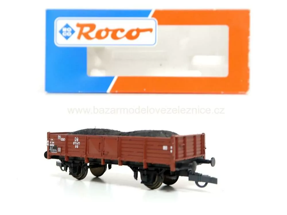 Roco -Nákladní vůz DB s uhlím - HO