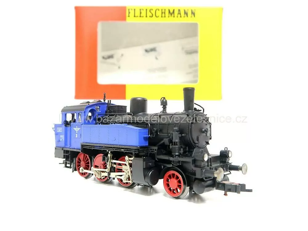 Fleischmann - DC - Parní lokomotiva BR 91 ELB - HO