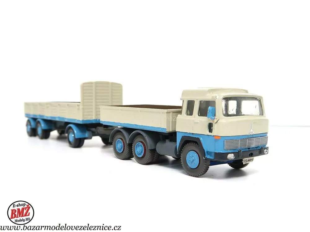 Wiking - Magirus valník s přívěsem - HO