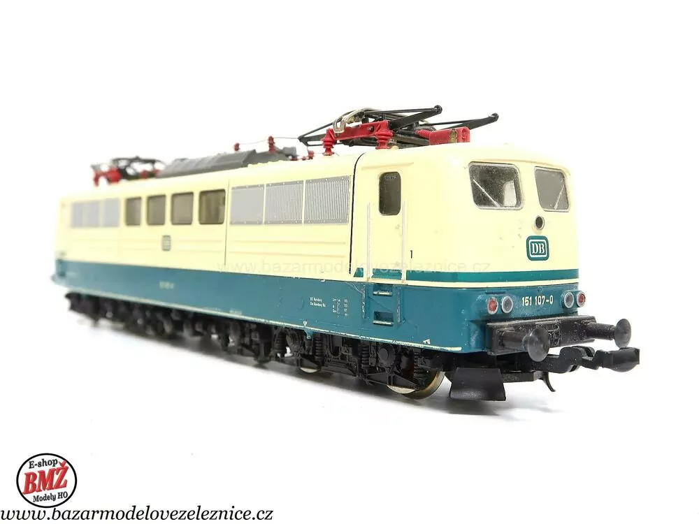 Fleischmann - DC - Elektrická lokomotiva BR 151 107 DB- HO