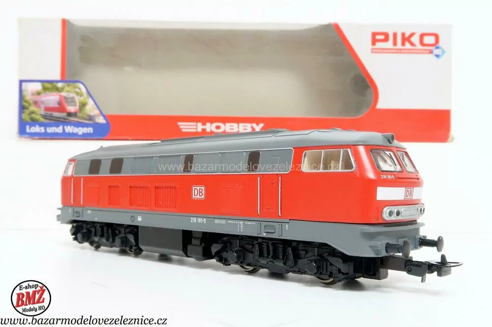 Nové Piko - DCC + Henning Sound - Dieselová lokomotiva BR 218 191 DB - HO