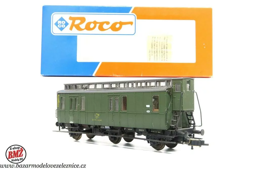 Roco - Služební vůz DR 3 tř - 3 osý - HO
