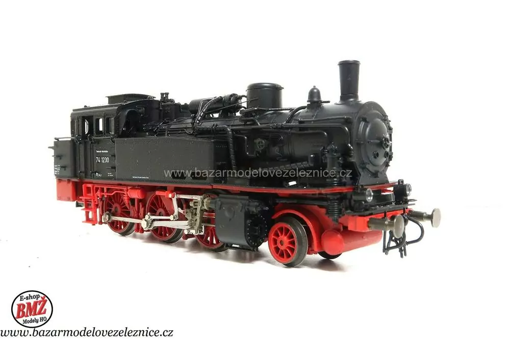 Roco - DC - Parní lokomotiva BR 74 1230 DB - HO