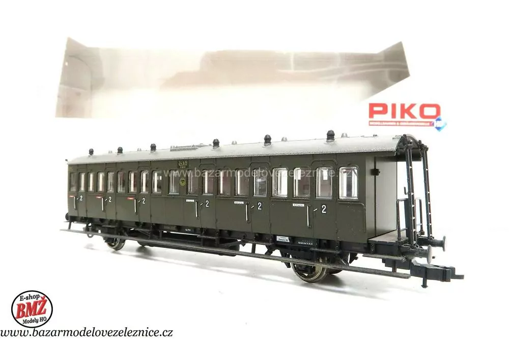 Nové Piko - Osobní vůz DRG 2 tř. - HO