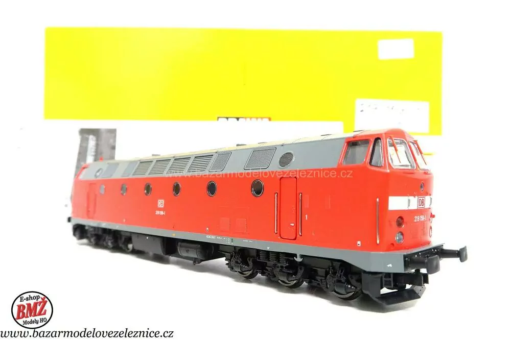 Brawa - DCC + ZVUK - Dieselová lokomotiva BR 219 021 DB - HO