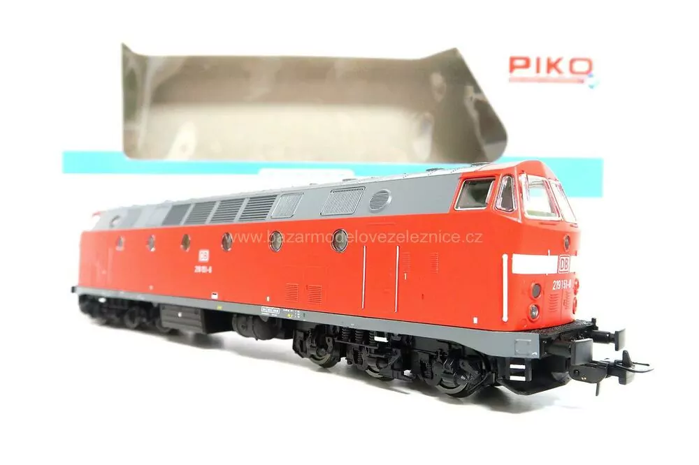 Nové Piko Expert - DCC - Dieselová lokomotiva BR 219 151 DB AG- HO