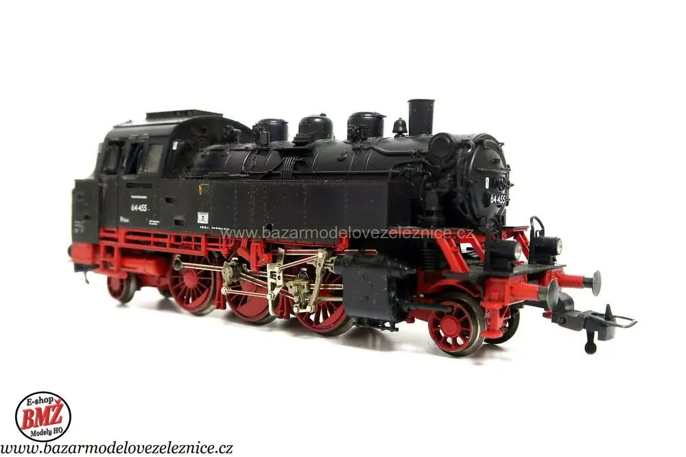 Fleischmann - DCC - Parní lokomotiva BR 64 455 DRG - HO