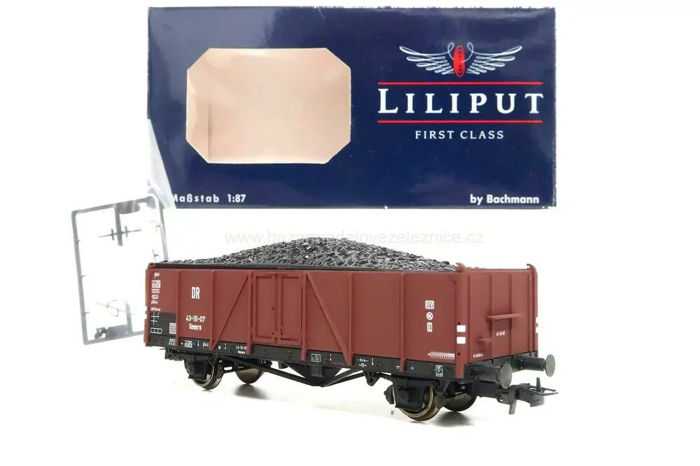 Liliput - Nákladní vůz DR s uhlím - HO