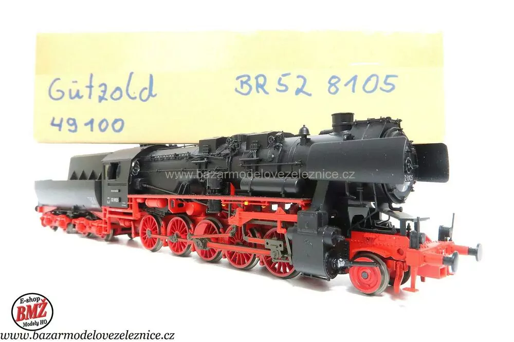 Gutzold - DSS - Parní lokomotiva 52 8105 DR - HO