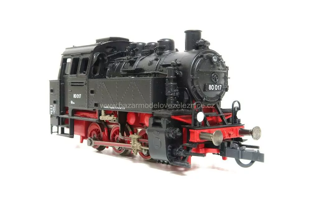 Roco - DCC s kouř. generátorem - Parní lokomotiva BR 80 017 - HO