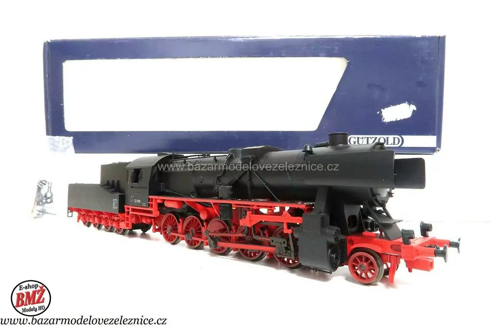 Gutzold - DC - Parní lokomotiva BR 52 006 DR - HO