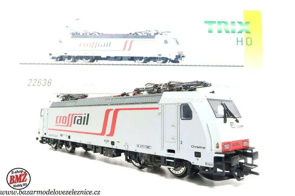 Trix - DSS - Elektrická lokomotiva BR 185.5 Crossrail- HO