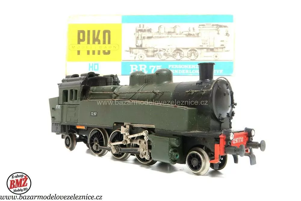 Piko DDR - DC - Parní lokomotiva BR 75 SNCF - HO