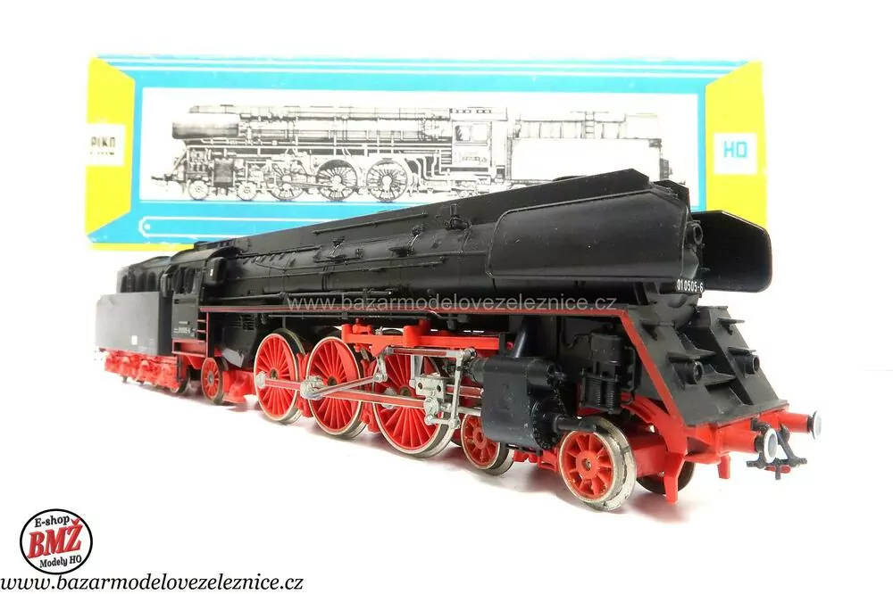 Piko DDR - DC - Parní lokomotiva BR 01 0505 DR - HO