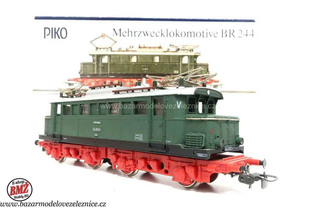 PIKO DDR - DC - Elektrická lokomotiva BR 244 068 DR -HO
