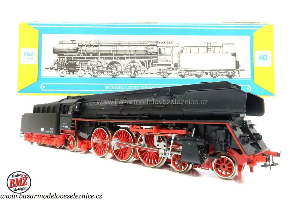 Piko DDR - DC - Parní lokomotiva BR 01 1518 DR - HO