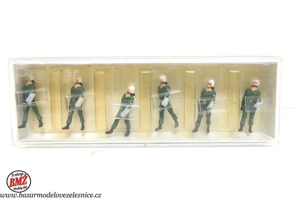 Preiser - Figurky - Policie 6 ks - HO