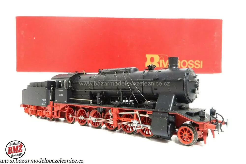 Rivarossi - DC - Parní lokomotiva BR 59 036 DB - HO