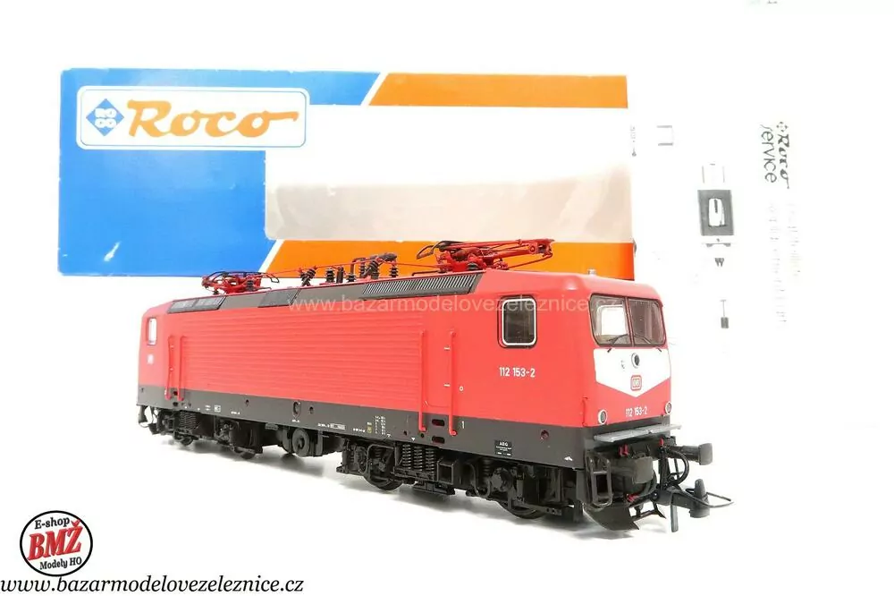 Roco - DSS - Elektrická lokomotiva BR 112 153 DB - HO