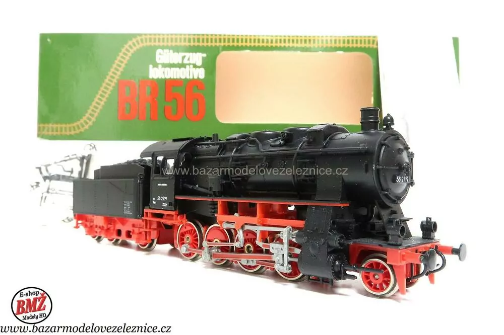 Piko DDR - DC - Parní lokomotiva BR 56 2719 DR - HO