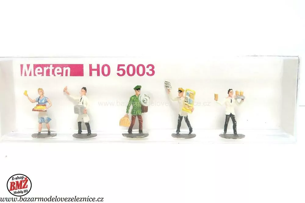 Merten - Figurky - Prodejci - HO