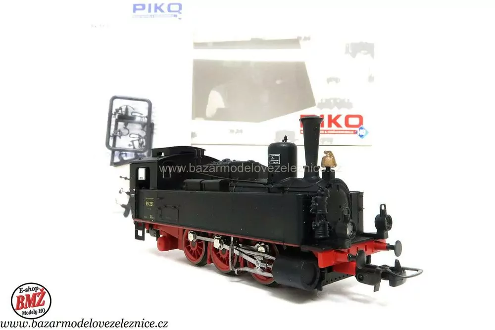 Nové Piko - DSS - Parní lokomotiva BR 89.2 DRG - HO