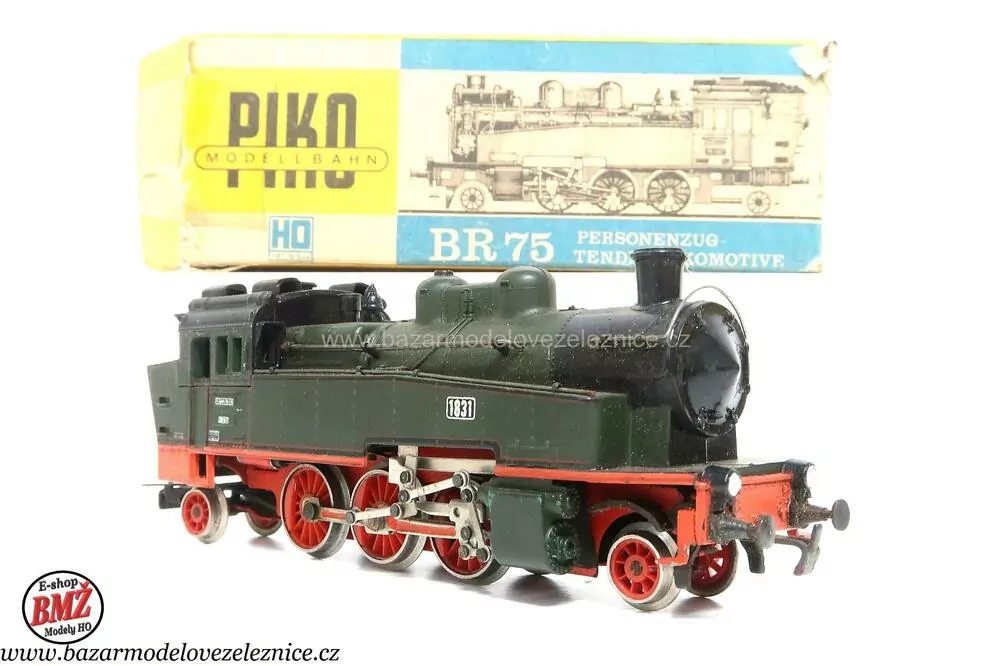 Piko DDR - DC - Parní lokomotiva BR 75 K.S. Sts.E.B. - HO
