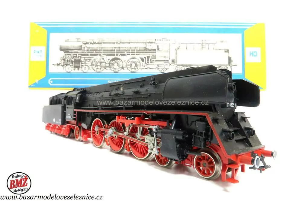 Piko DDR - DC - Parní lokomotiva BR 01 0505 DR - HO