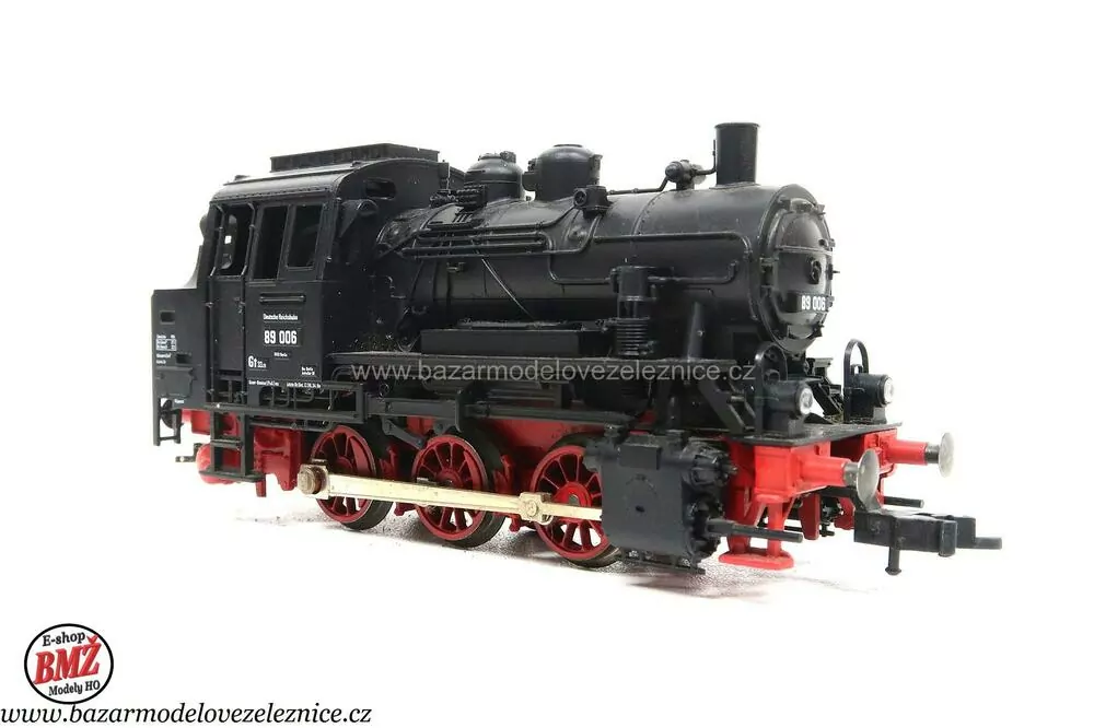 Fleischmann - DC - Parní lokomotiva BR 89 006 DR - HO