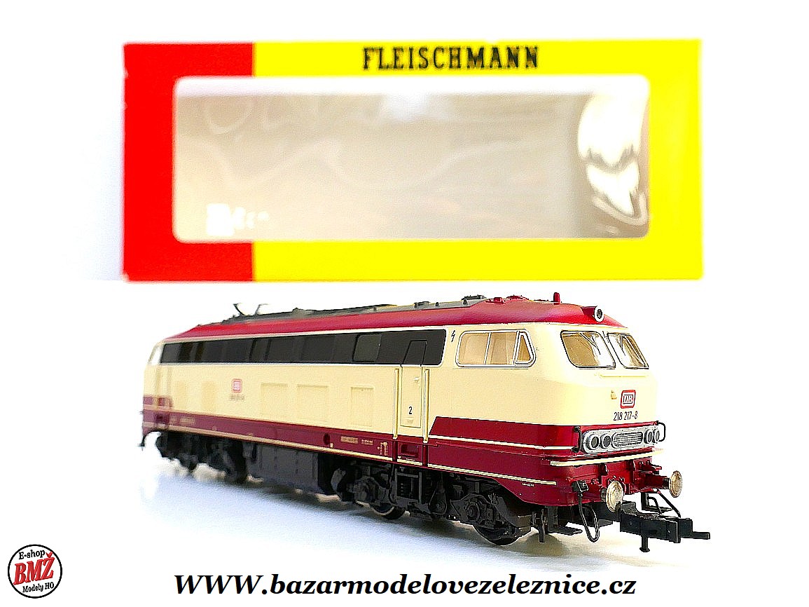 FLEISCHMANN - DC - Dieselová lokomotiva BR 218 217 DB - HO