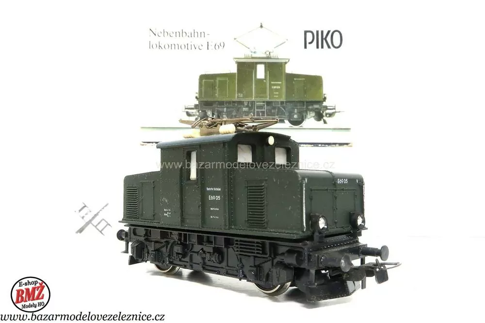 PIKO DDR - DC - Elektrická lokomotiva E 69 05 DR -HO